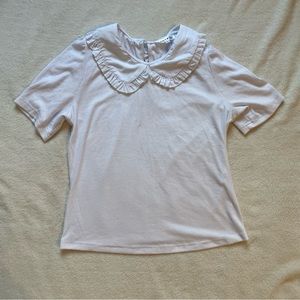 White collared shirt